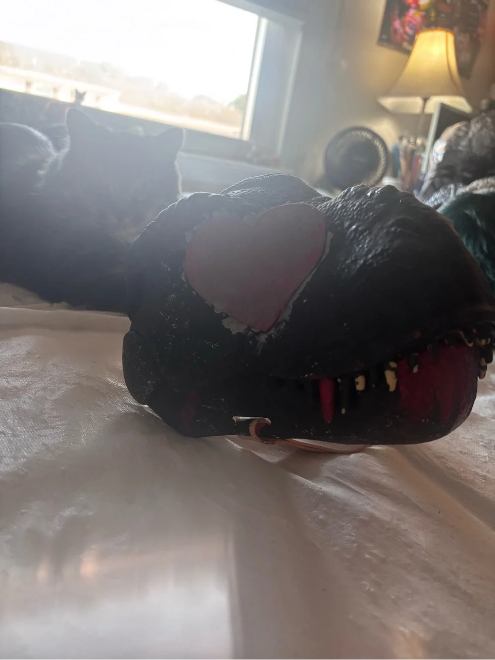 Raptor Dino Fur Suit mask Jurassic World Jurassic Park